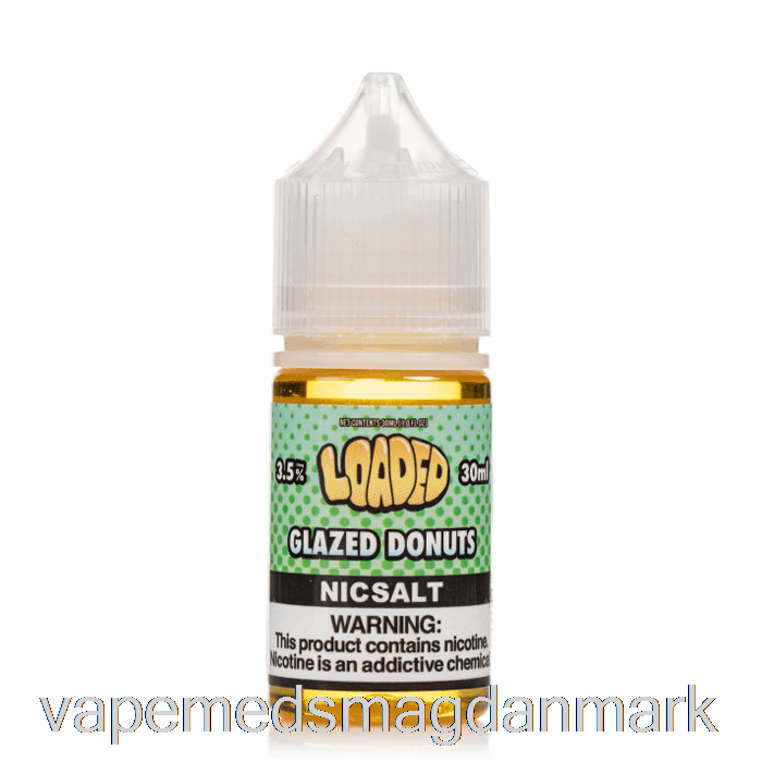 Vape Juice Glaseret Doughnut - Fyldt Salt - Hensynsløse Fugt - 30ml 50mg